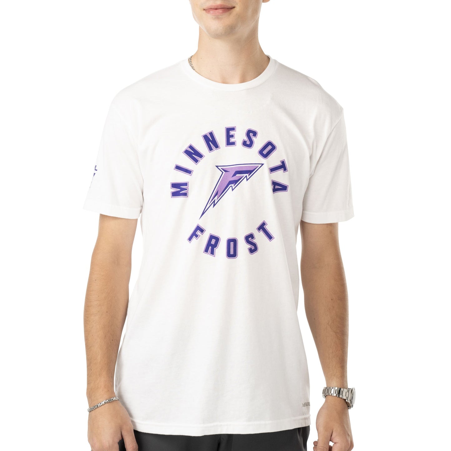 Minnesota Frost Unisex Bauer Circle Logo T-Shirt