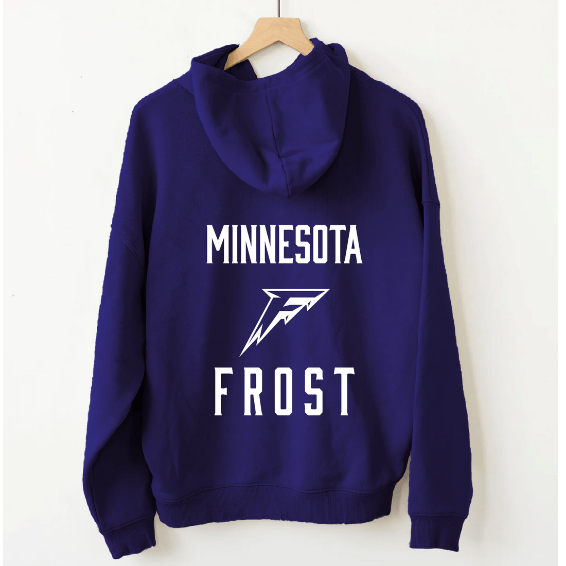 Minnesota Frost Unisex Line Change Back Hit Hockey Hoodie The