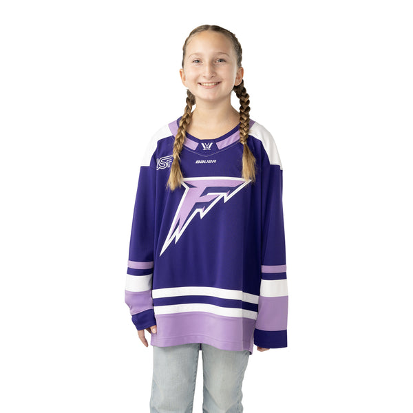 Minnesota Frost Youth Bauer Replica Home Jersey