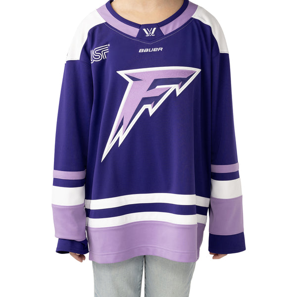 Minnesota Frost Youth Bauer Replica Home Jersey
