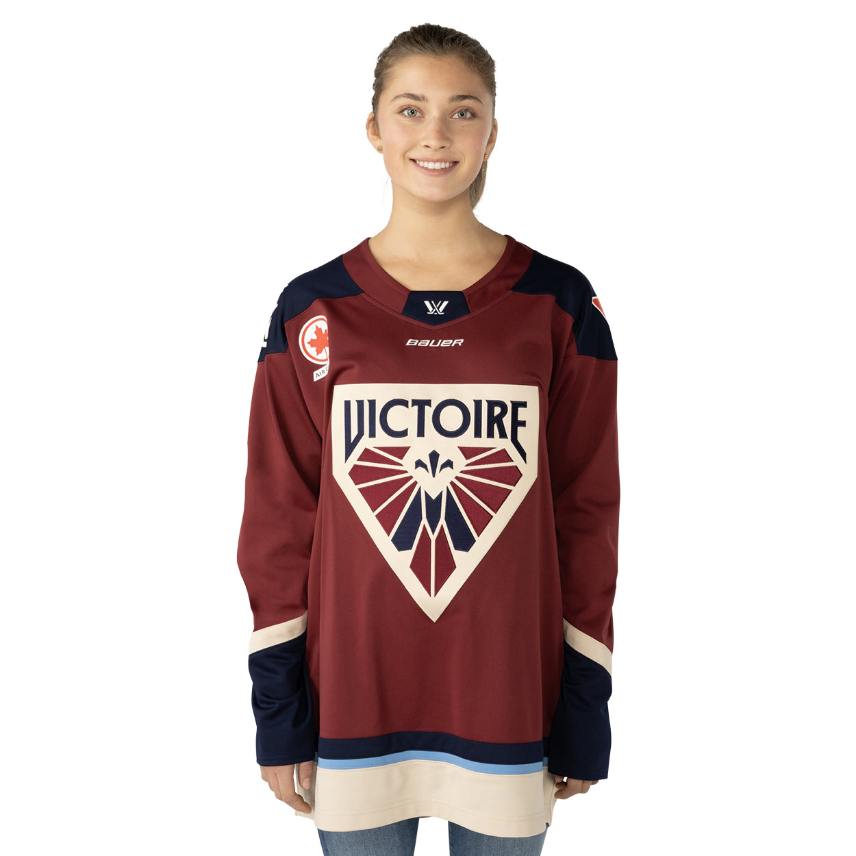 Montreal Victoire Adult Bauer Replica Home Jersey