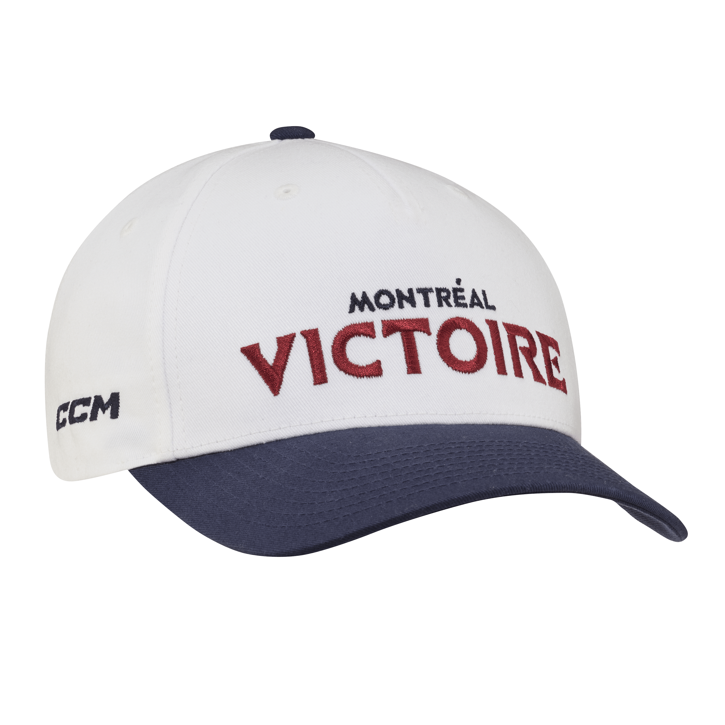 Montreal Victoire CCM Her Future Is Now White Hat - Hat in White