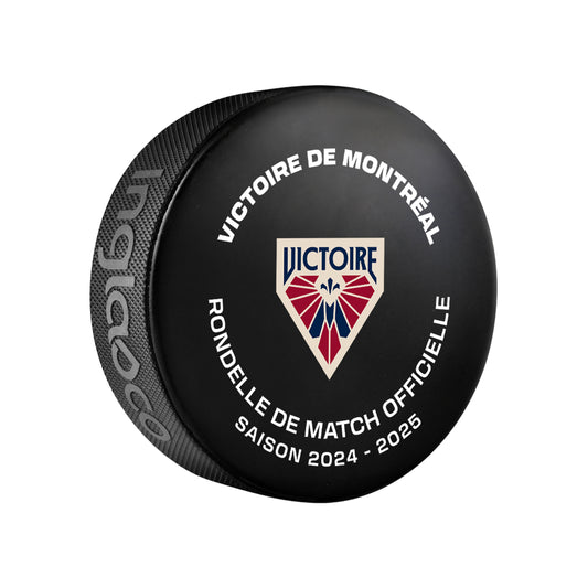 Montreal Victoire Official Game Day Puck