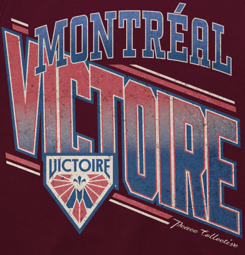 Montreal Victoire Unisex Peace Collective Vintage Fleece Crew