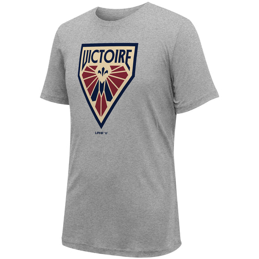 Montreal Victoire Unisex Stadium Essentials Logo T-Shirt