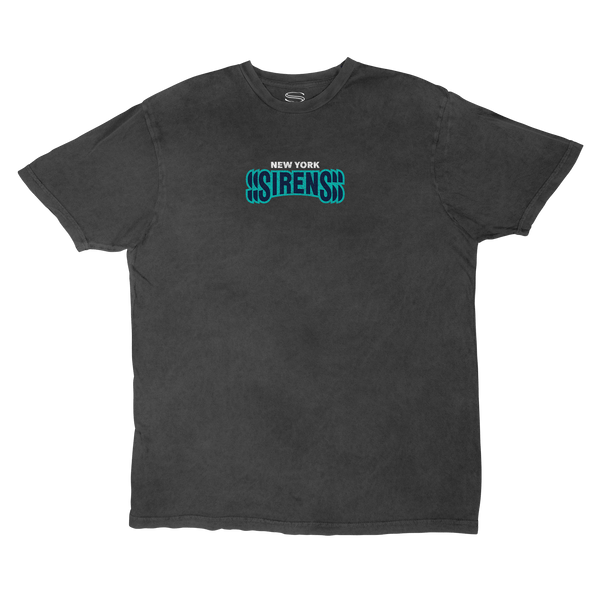 Pre - Order New York Sirens Adult Stadium Essentials Get Back Vintage T-Shirt - T-Shirt in Vintage Black