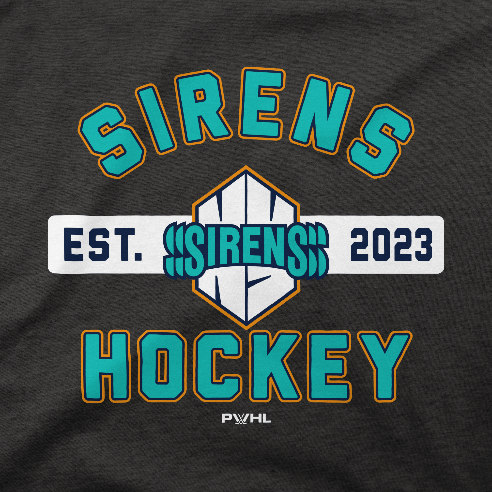 New York Sirens Adult Stadium Essentials Issue Long Sleeve T-Shirt - Long Sleeve T-Shirt in Gray