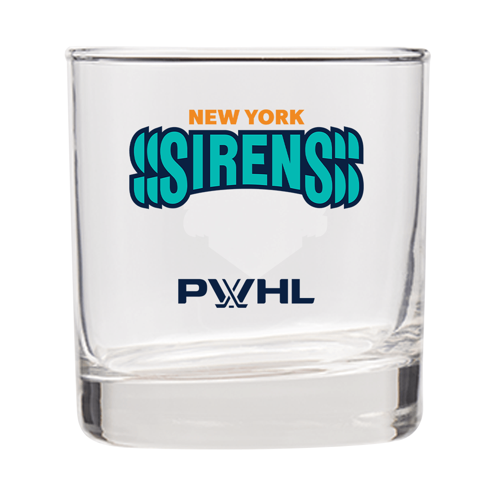New York Sirens Rocks Glass - Drinkware in Clear
