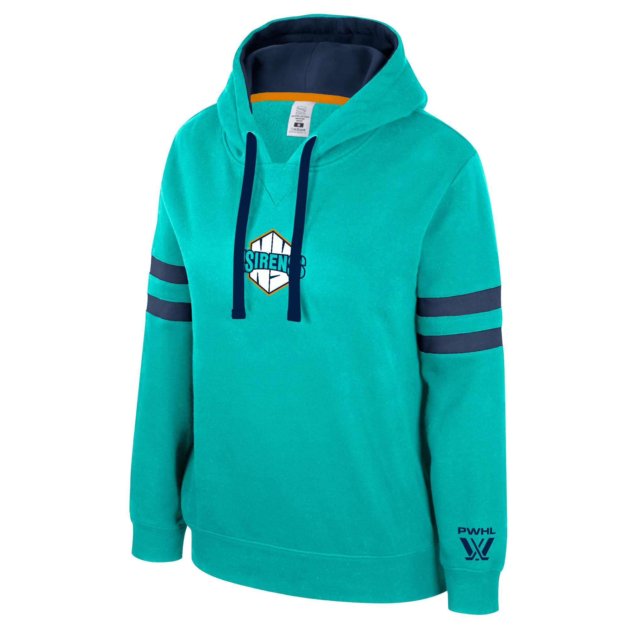 New York Sirens Women's Stadium Essentials Road Game Hoodie - Hoodie in Teal