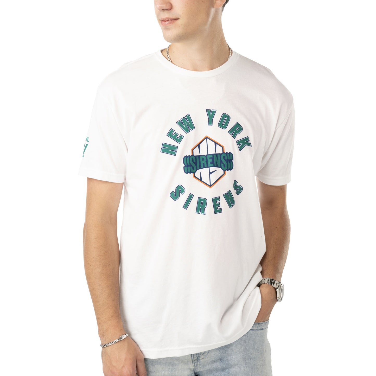 New York Sirens Unisex Bauer Circle Logo T-Shirt