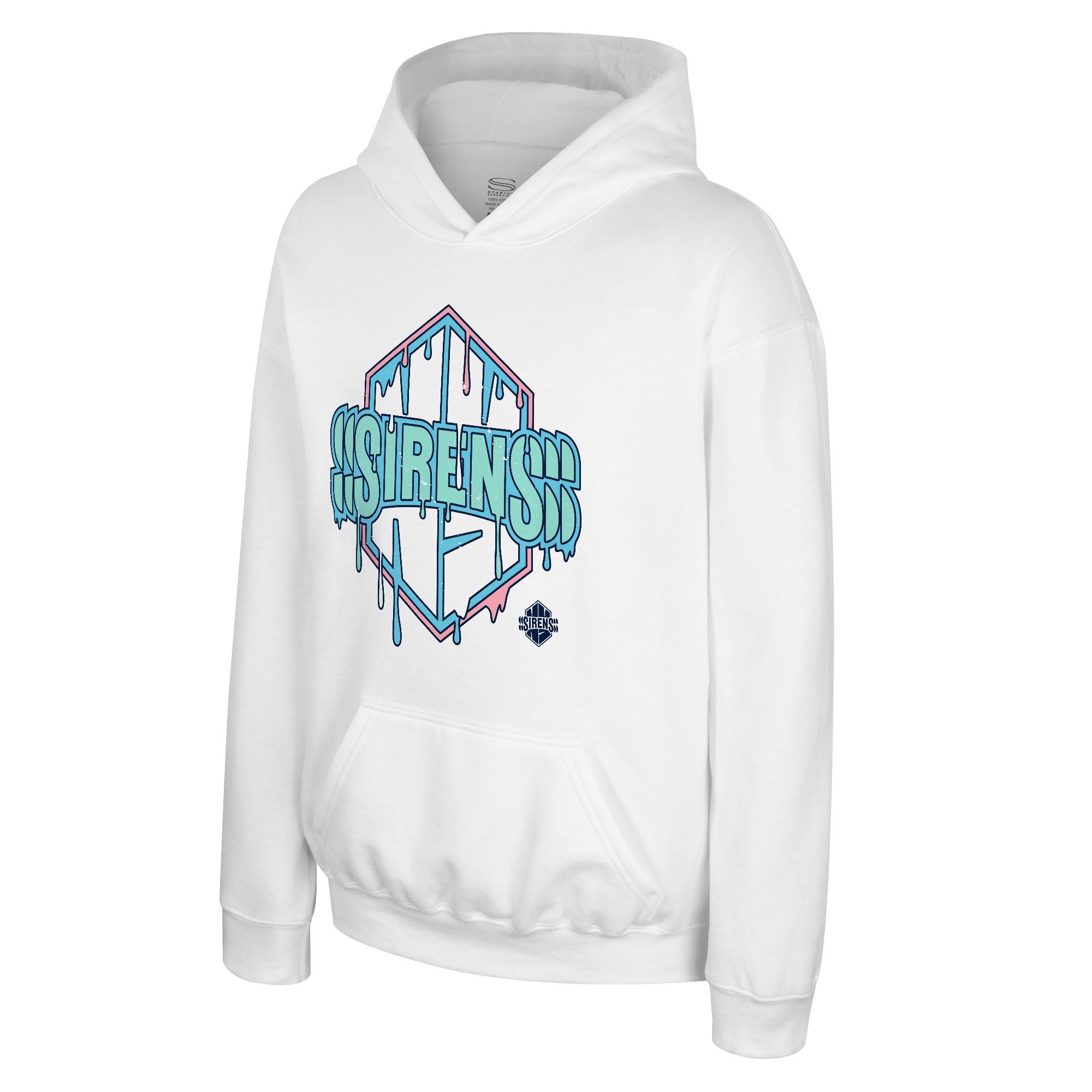 New York Sirens Youth Stadium Essentials Ice Cream Hoodie - Hoodie in S
