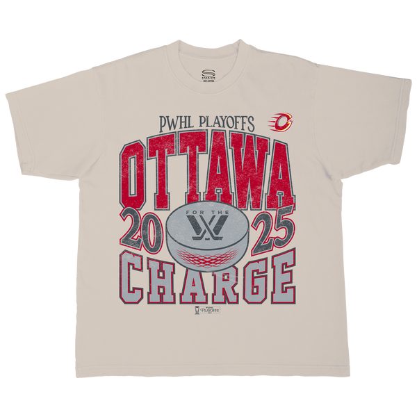 Ottawa Charge Adult Stadium Essentials Playoffs City Revolution 25 Urban T-Shirt