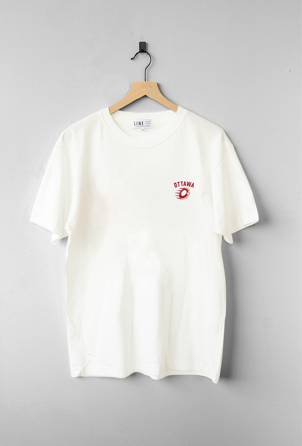 Ottawa Charge Unisex Line Change Back Hit Hockey Oversized T-Shirt