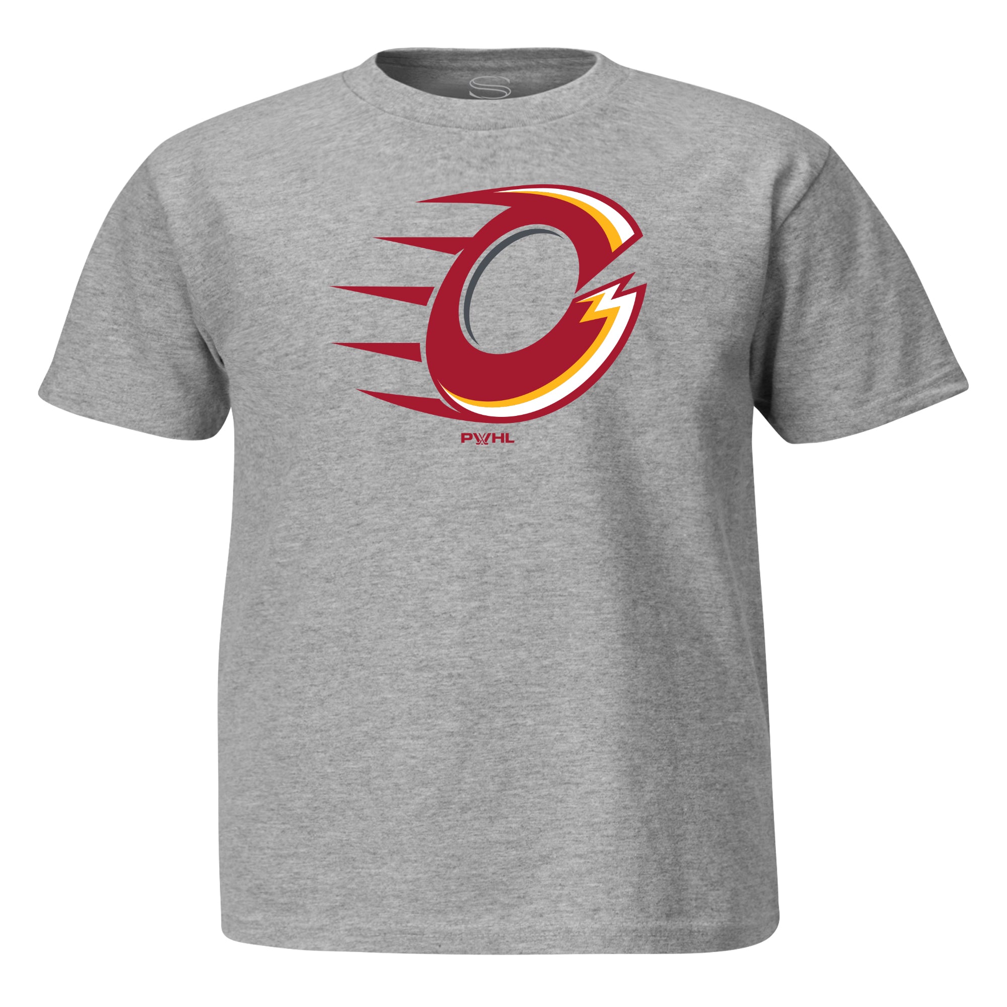 Ottawa Charge Youth Stadium Essentials Logo T-Shirt - T-Shirt in Gray
