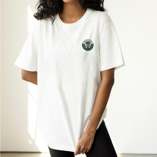 Seattle Adult Line Change Arched Design Oversized T-Shirt