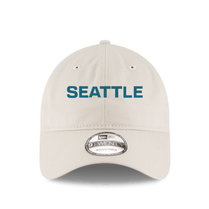 PWHL Seattle New Era City Script Hat - Hat in Stone
