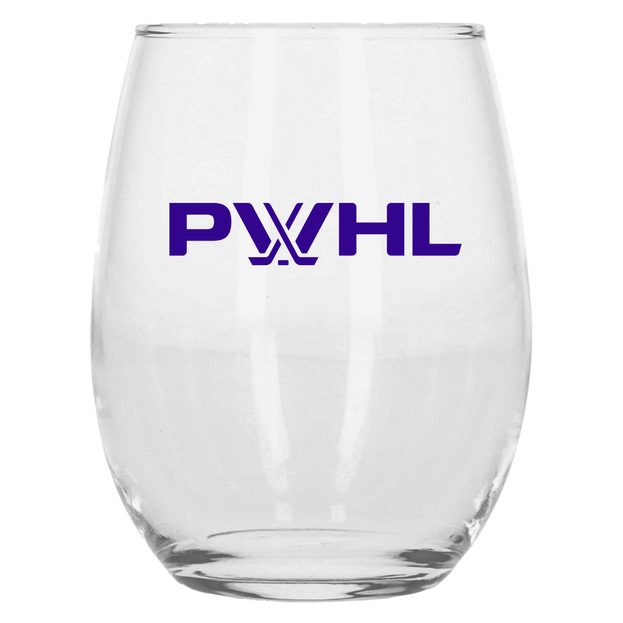 PWHL Stemless Wine Glass - Drinkware in Clear