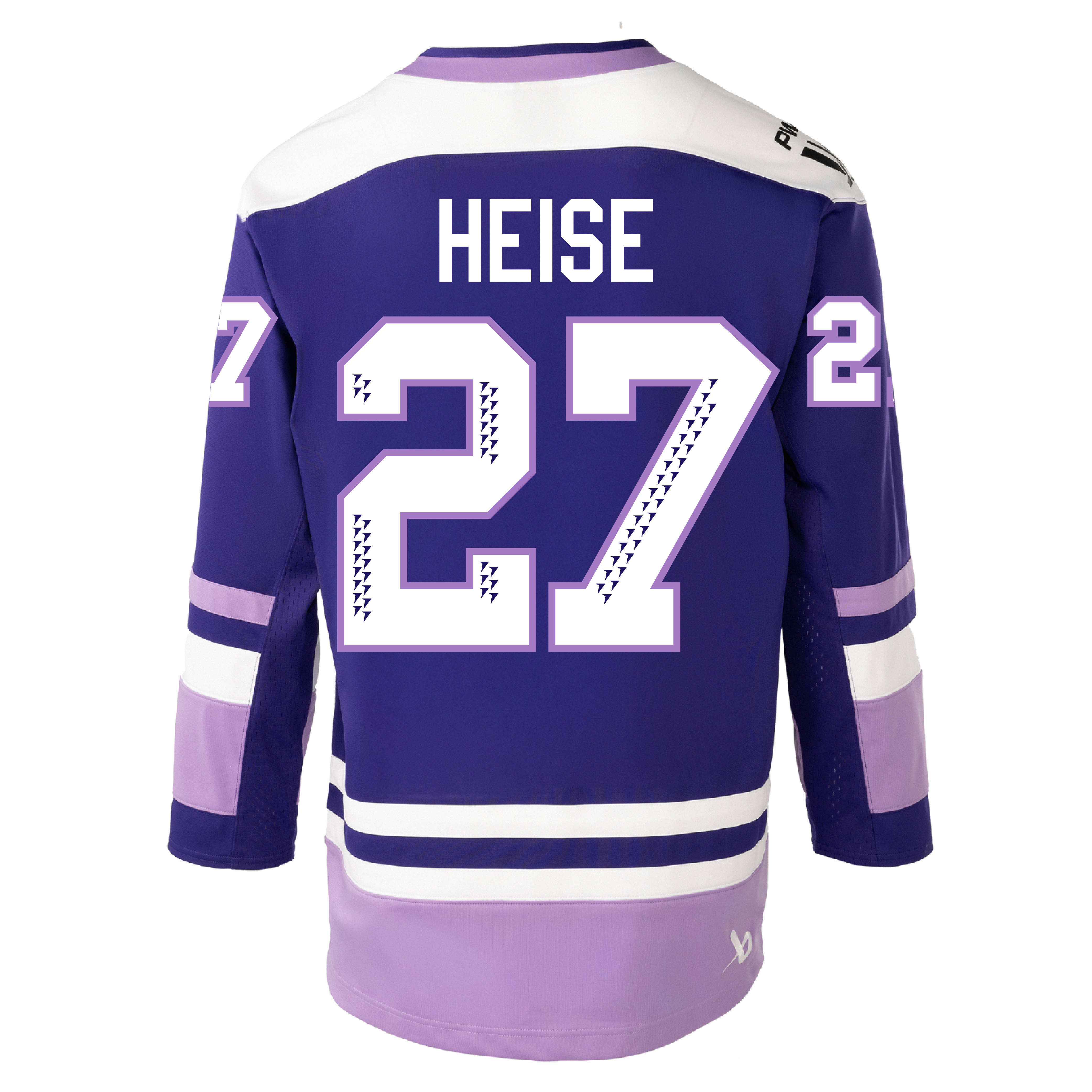 Taylor Heise Minnesota Frost Adult Bauer Replica Home Jersey - Jersey in Purple