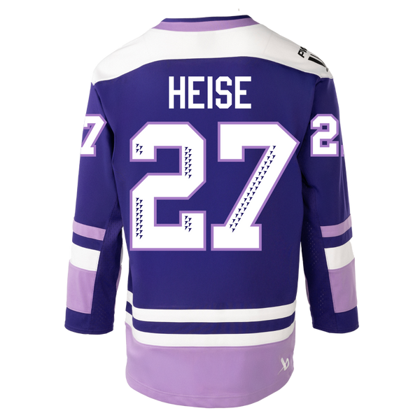 Taylor Heise Minnesota Frost Adult Bauer Replica Home Jersey
