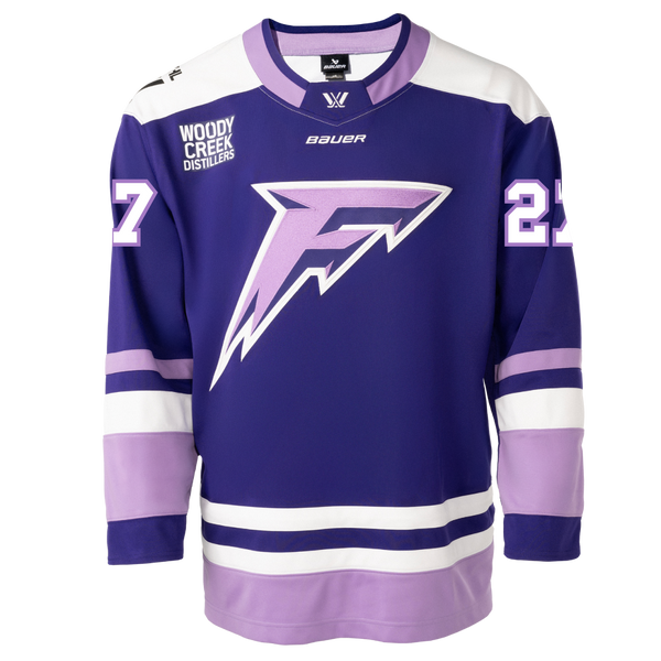 Taylor Heise Minnesota Frost Adult Bauer Replica Home Jersey