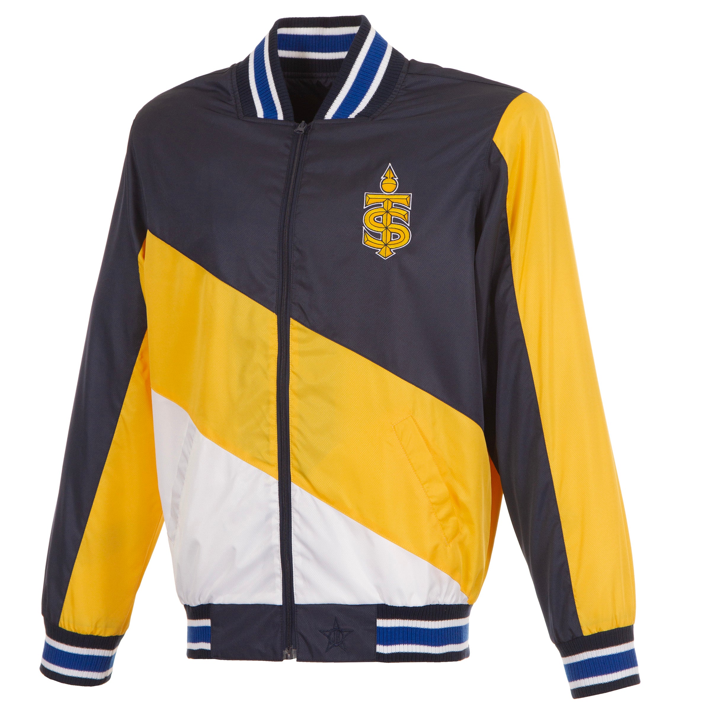 Toronto Sceptres Adult Ripstop Nylon Colorblocked Jacket - Jacket in Navy