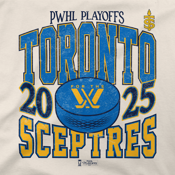 Toronto Sceptres Adult Stadium Essentials Playoffs City Revolution 25 Urban T-Shirt