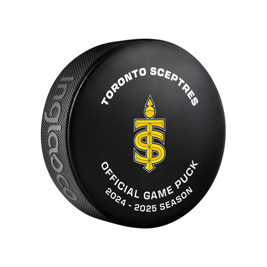 Toronto Sceptres Official Game Day Puck