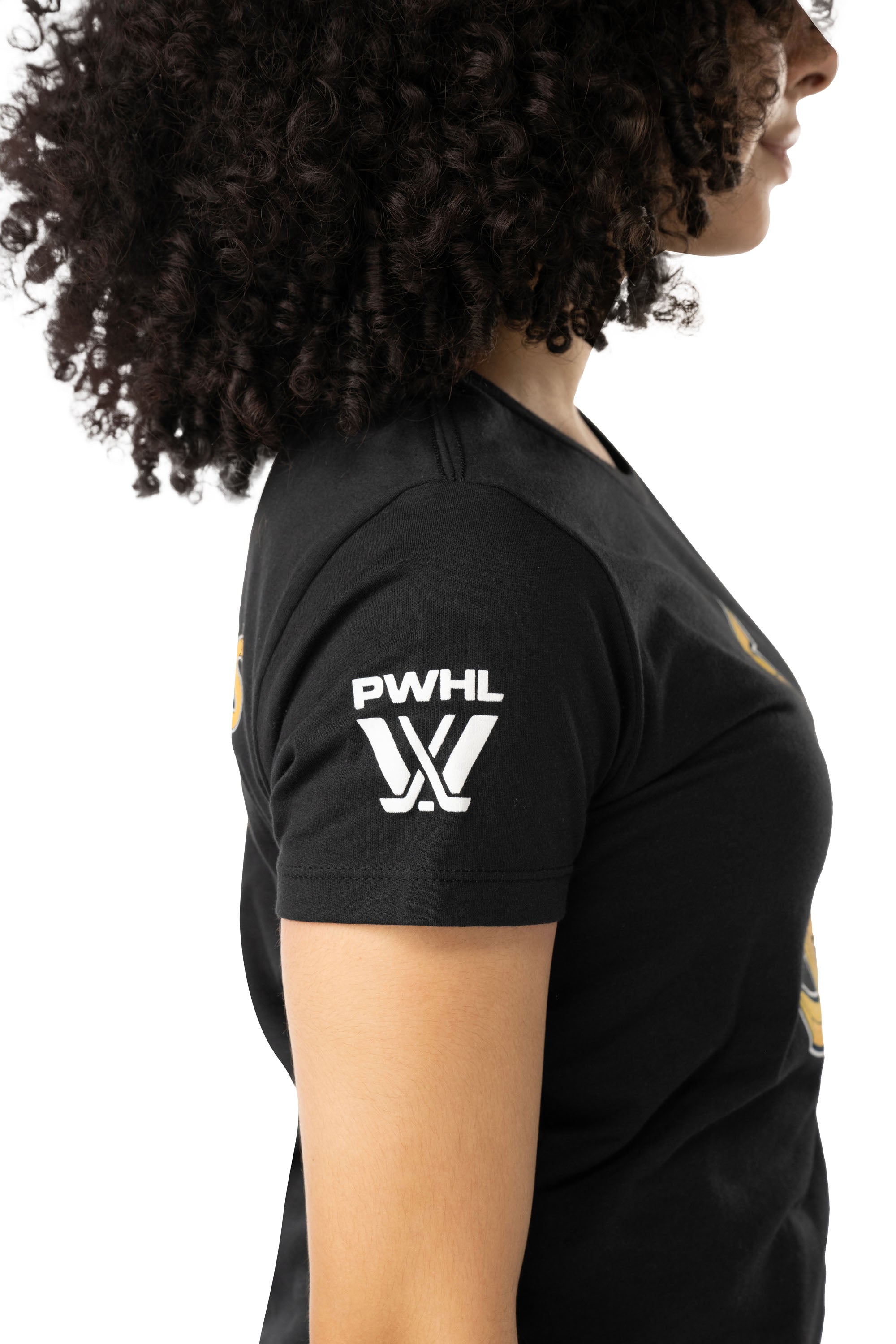 Toronto Sceptres Women's Bauer Front Logo Back Name T-Shirt - T-Shirt in Black