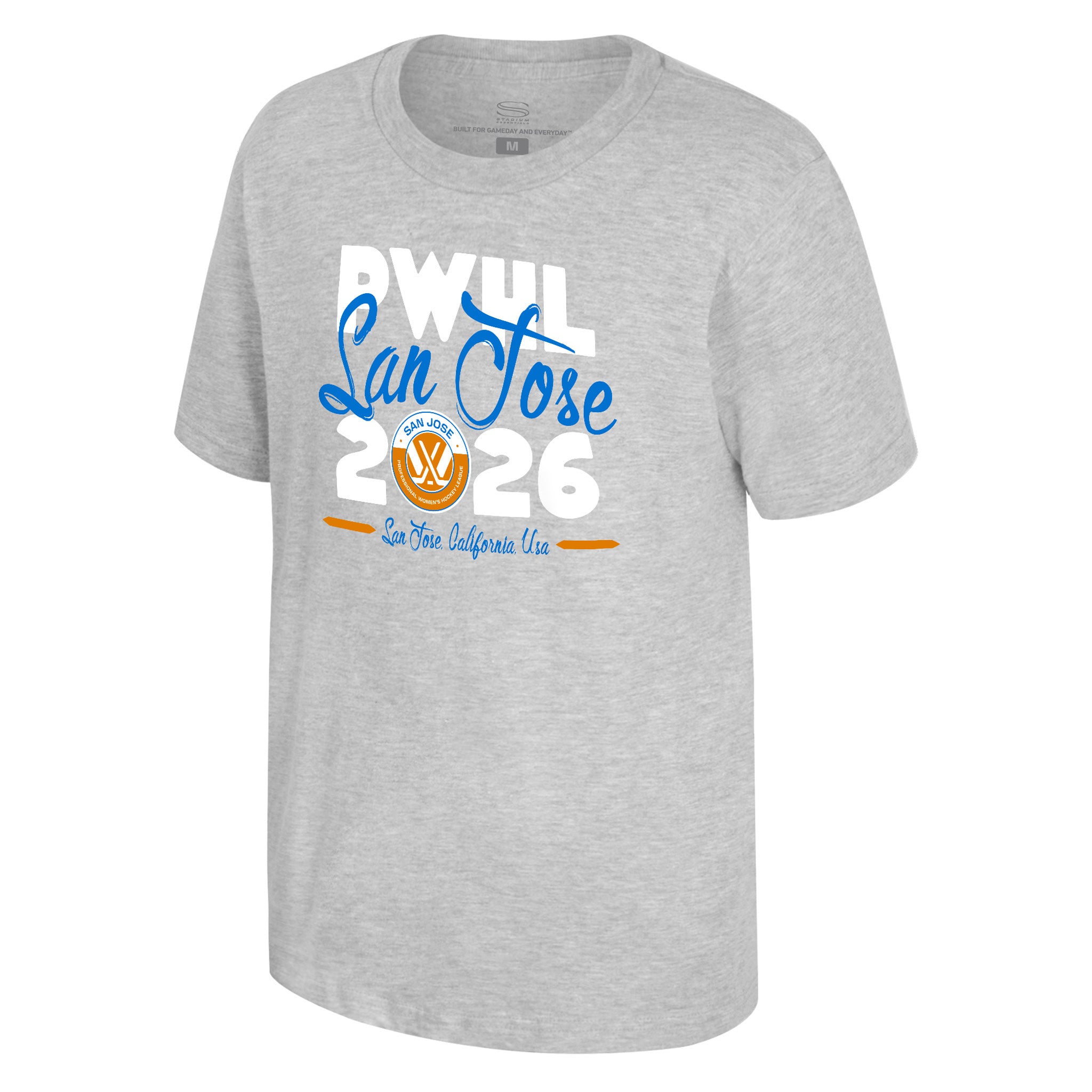 Youth PWHL San Jose Stadium Essentials Gotcha T-Shirt - T-Shirt in S