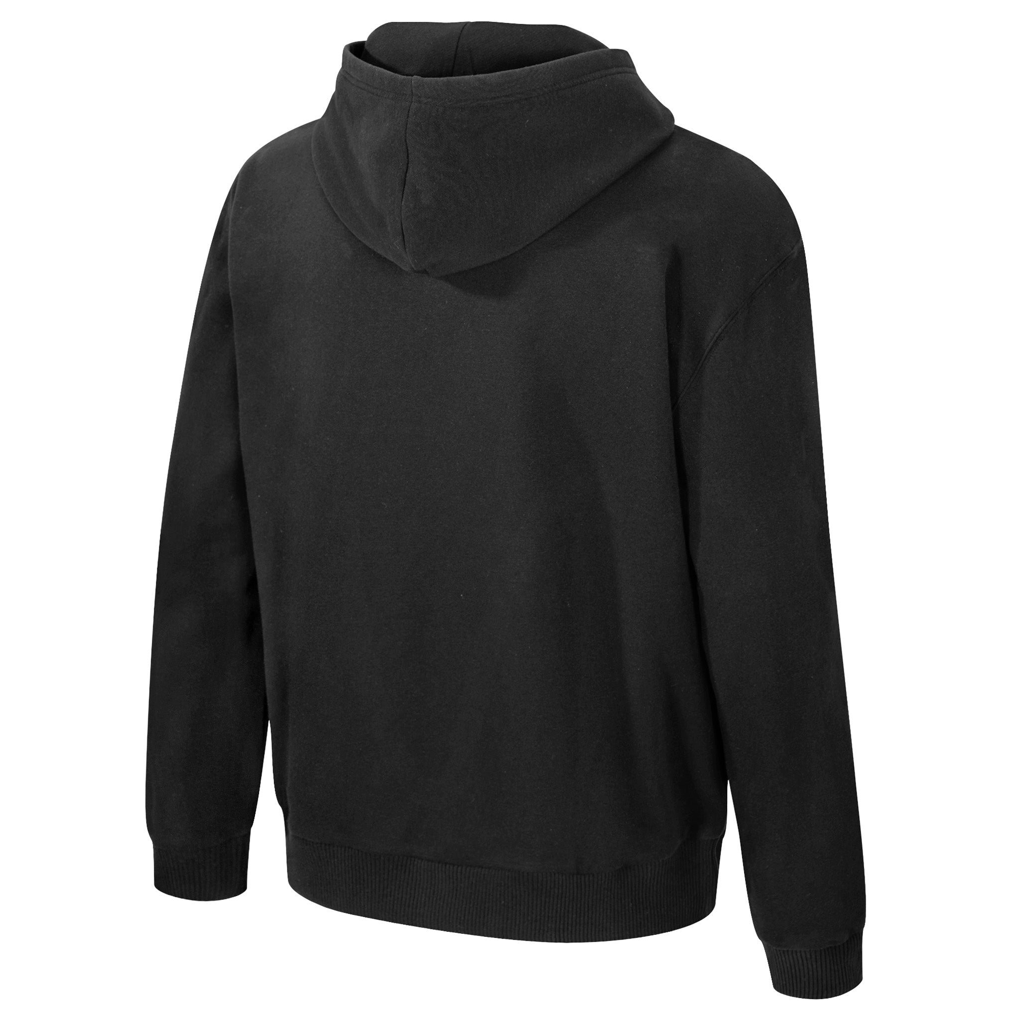Black hoodie on a white background