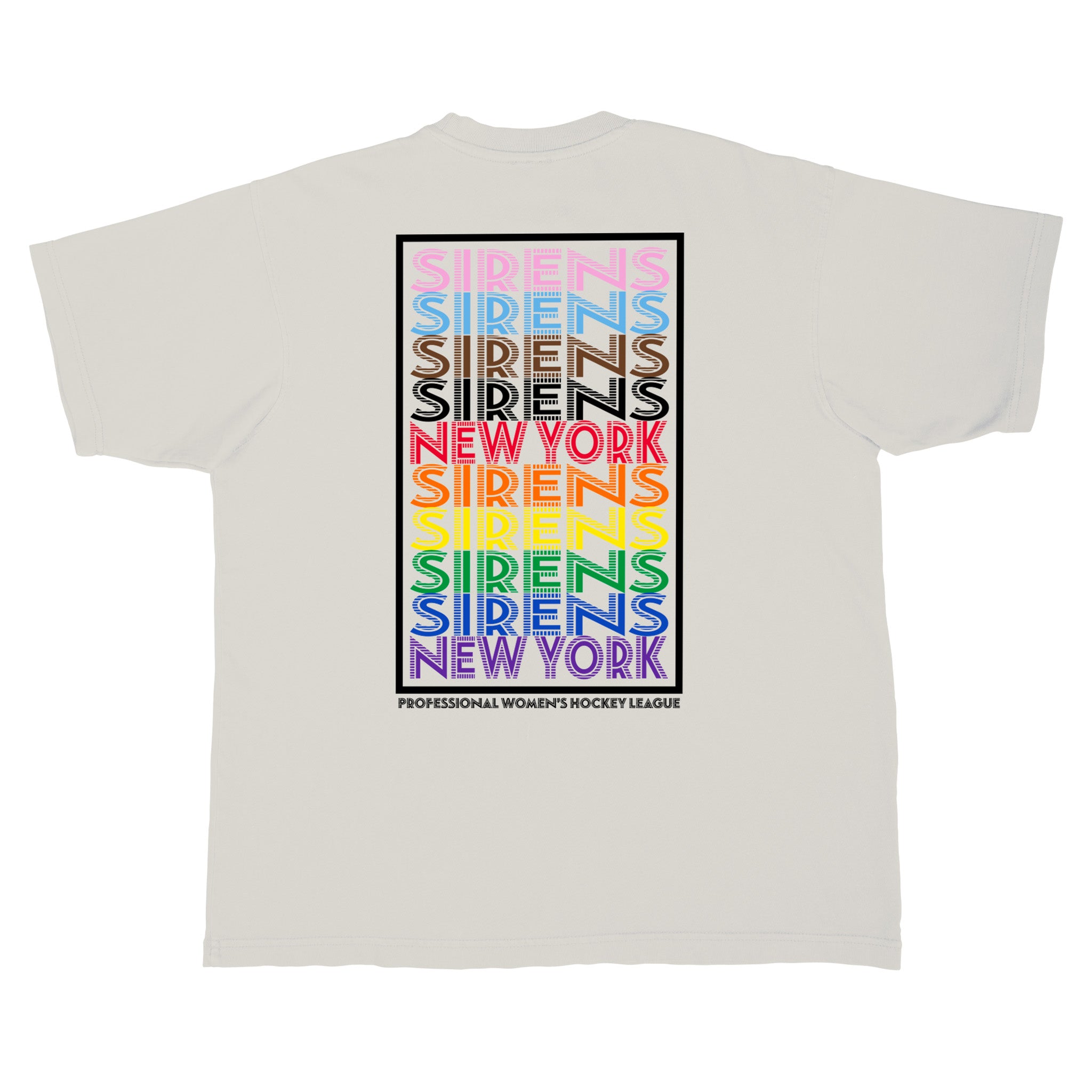 Adult New York Sirens Stadium Essentials Pride Repeat Urban T-Shirt