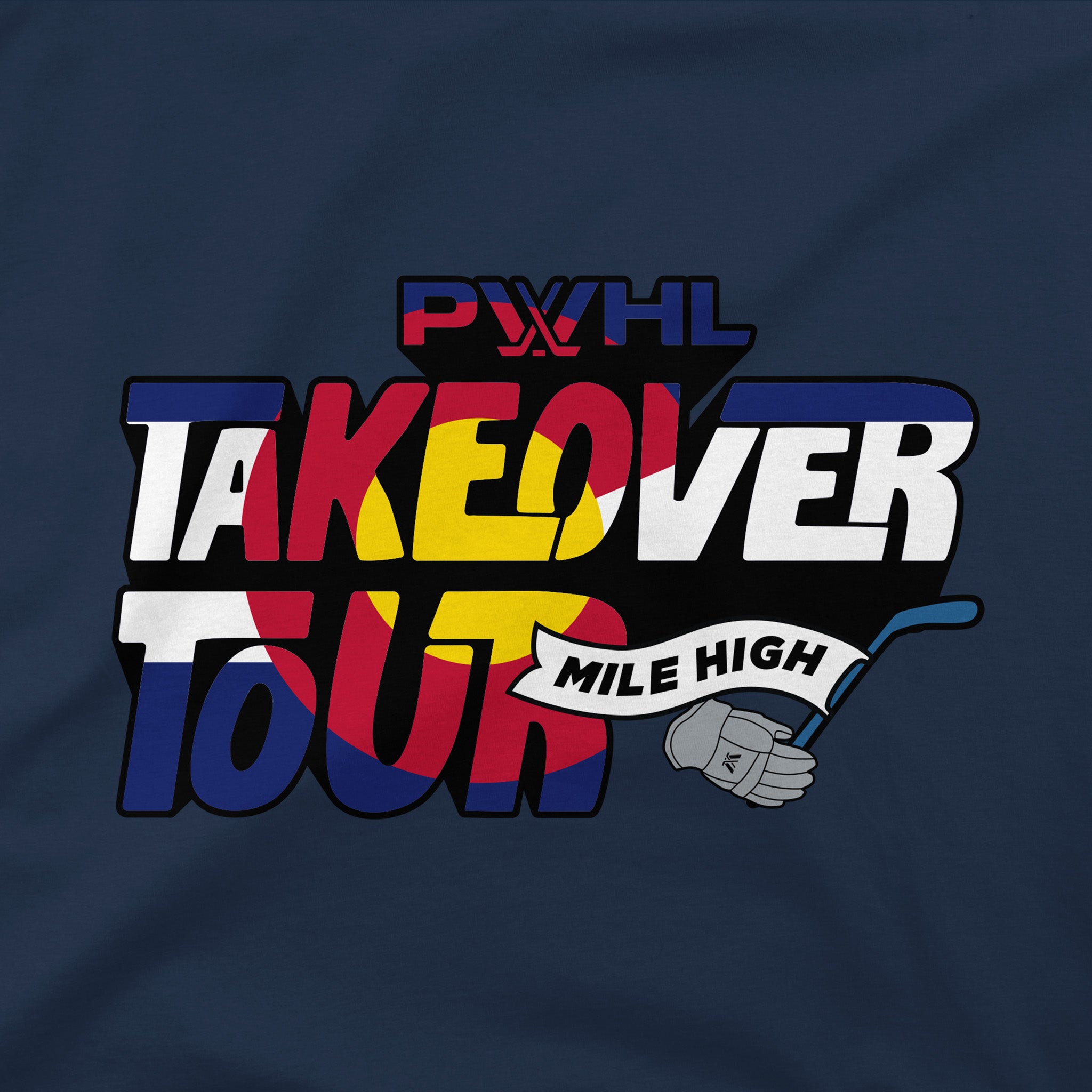 PWHL Adult Stadium Essentials Denver Takeover Tour Homage II Crew