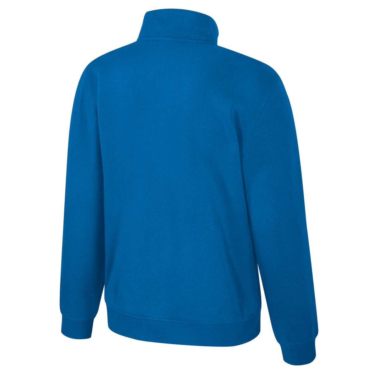 The back of a blue Toronto Sceptres fleece quarter zip.