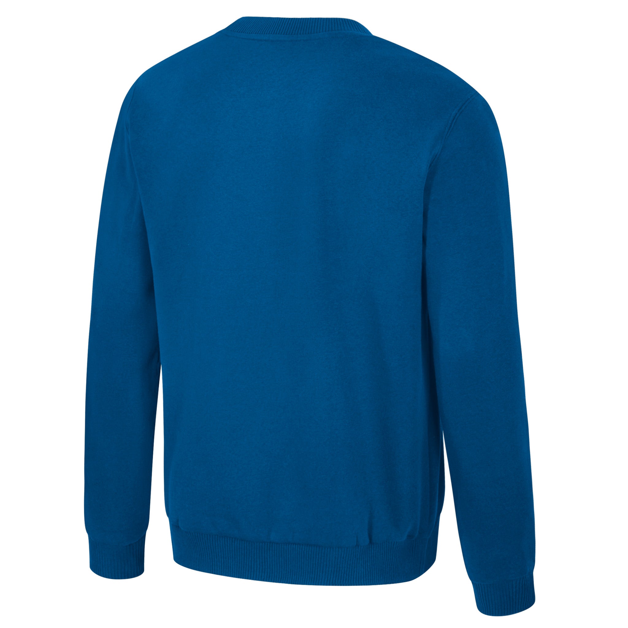 Blue sweatshirt on a white background