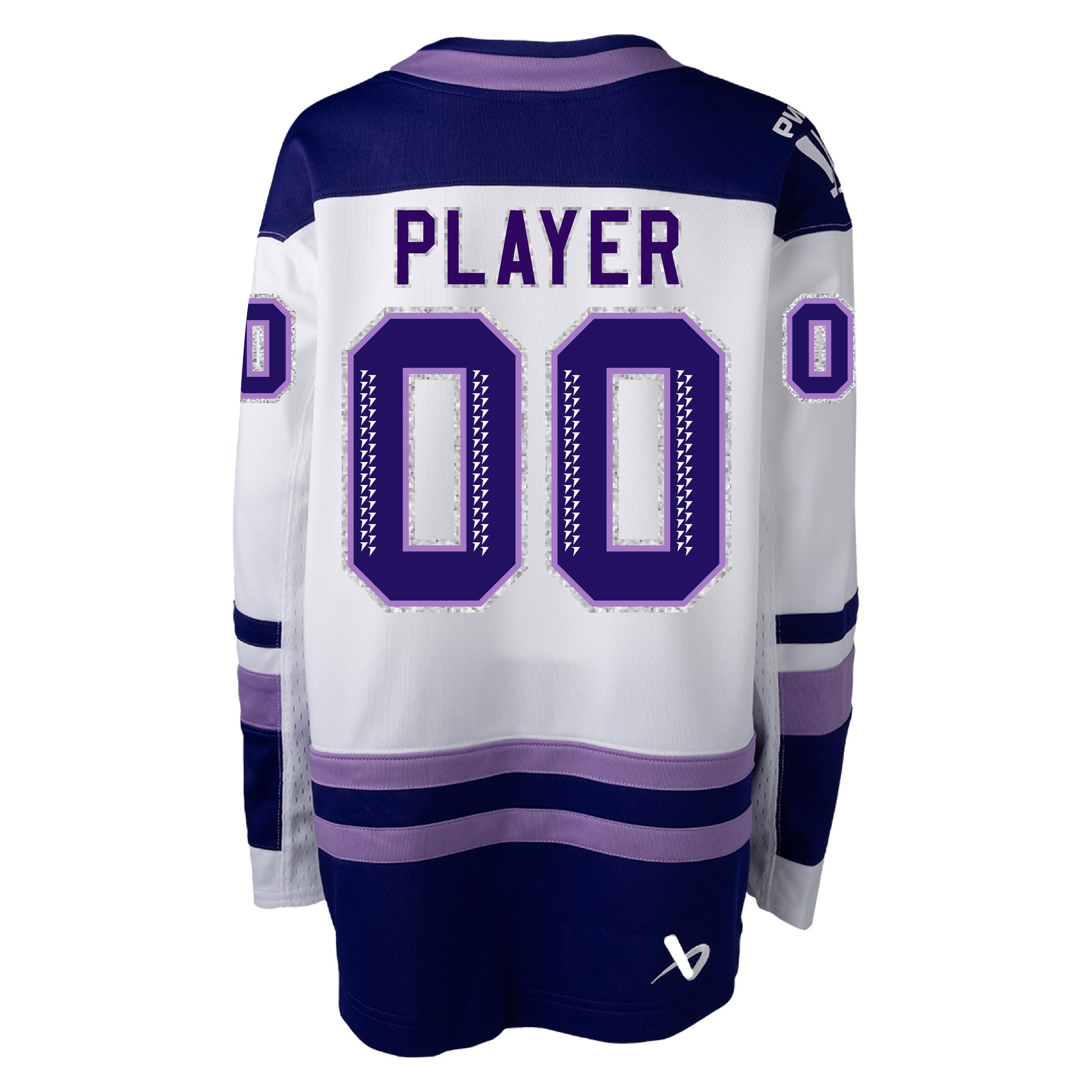 Adut Minnesota Frost Roster 2025 Championship Bauer Replica Away Jersey in white back