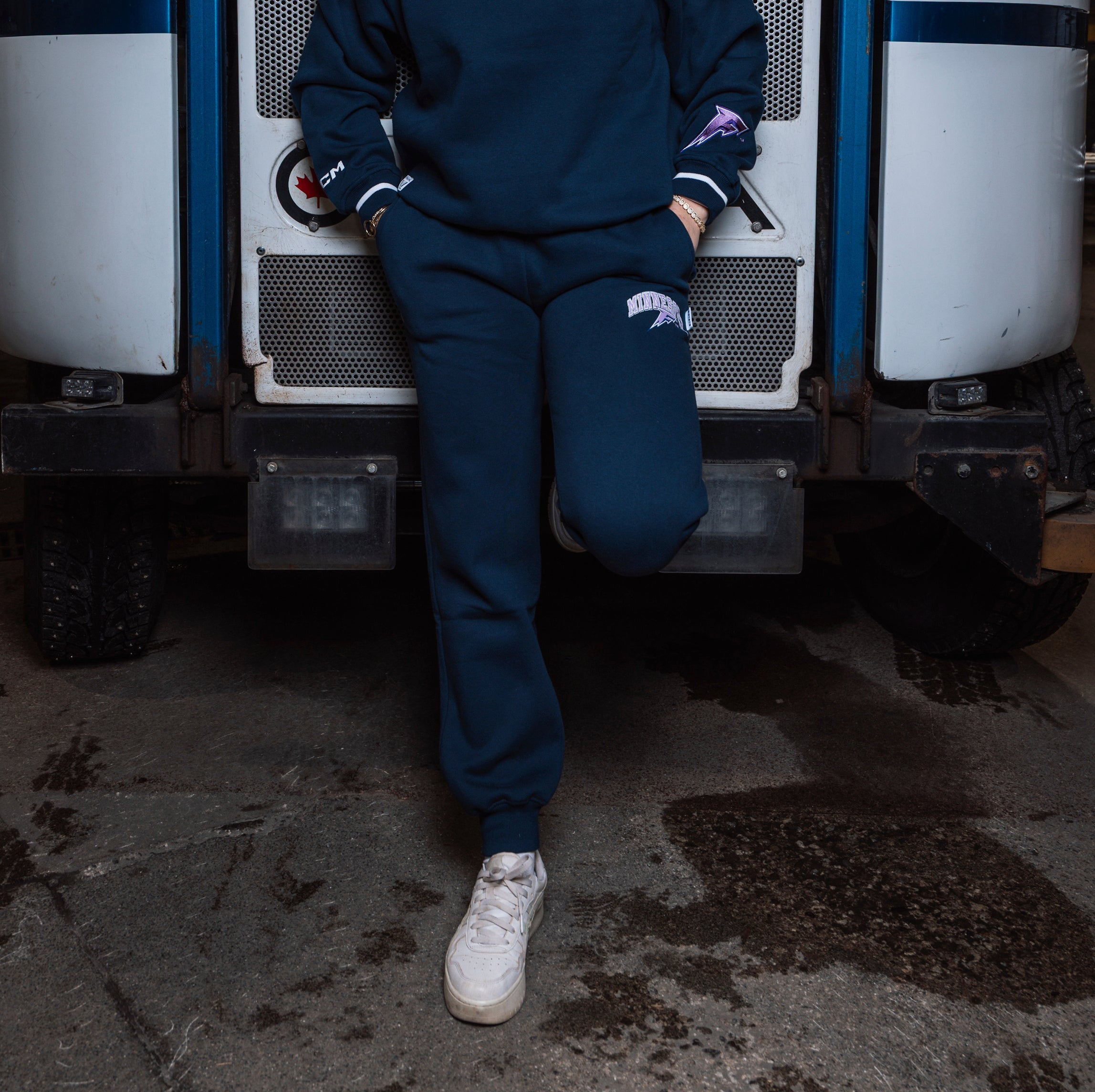 Adult Minnesota Frost CCM Tapered Sweat Pants