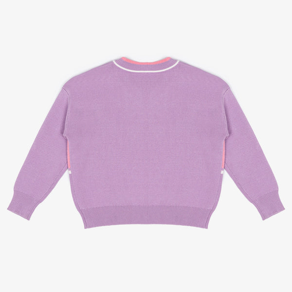 PWHL x Barbie by Peace Collective Women's Oversized V-Neck Sweater