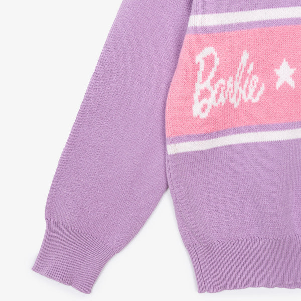 PWHL x Barbie by Peace Collective Women's Oversized V-Neck Sweater