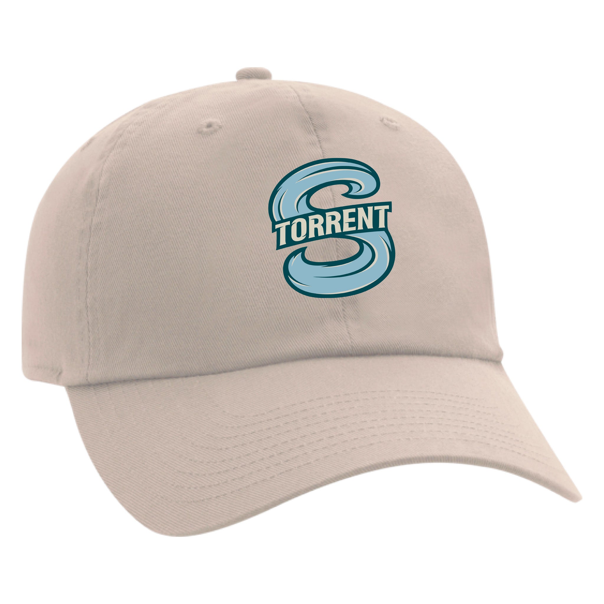 Natural Adult Seattle Torrent Ahead Largo Logo Hat with Seattle Torrent Logo