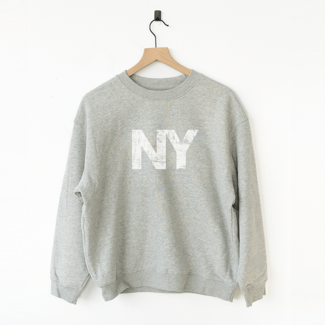 New York Crewneck - Crewneck in Gray