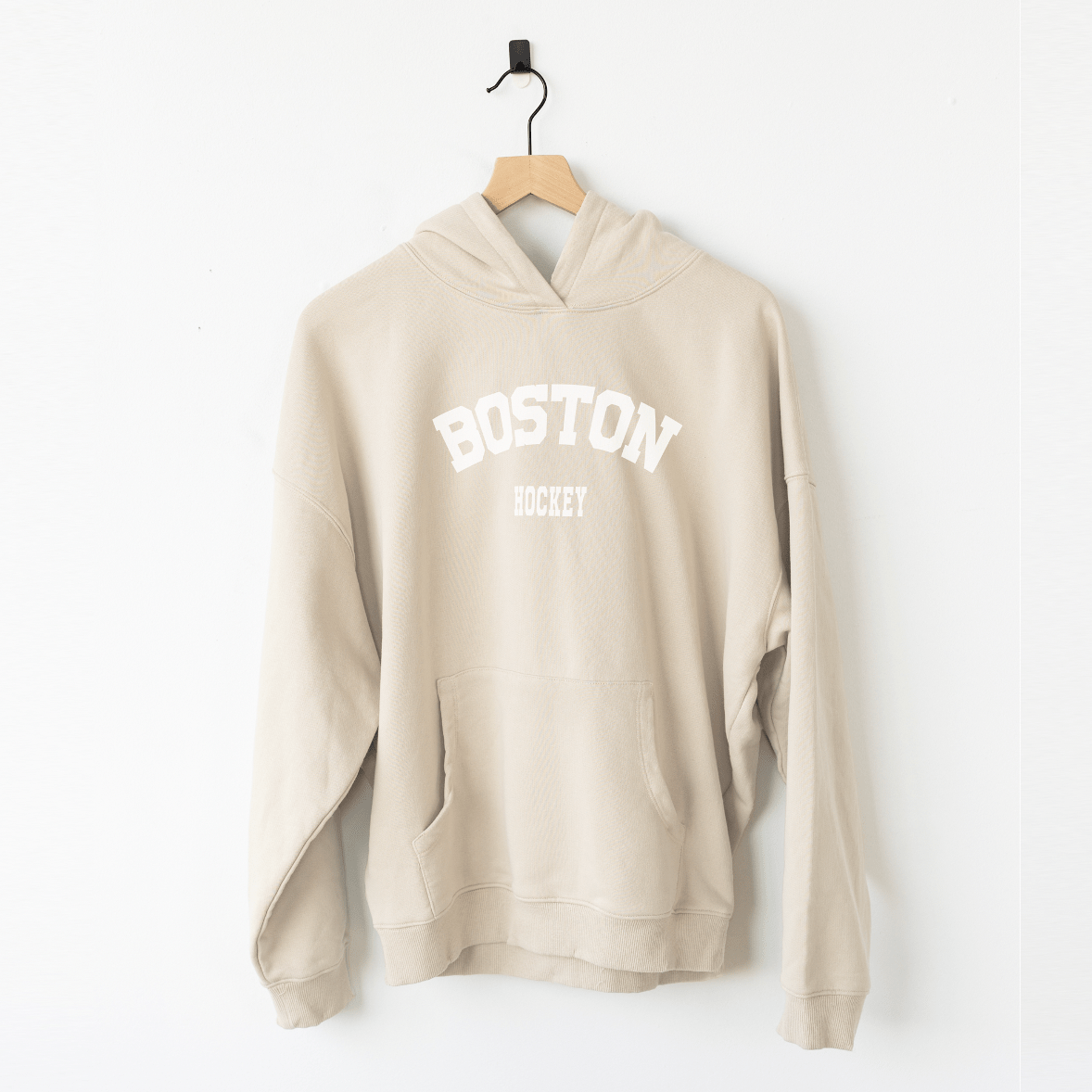 Boston Hoodie - Hoodie in Cream