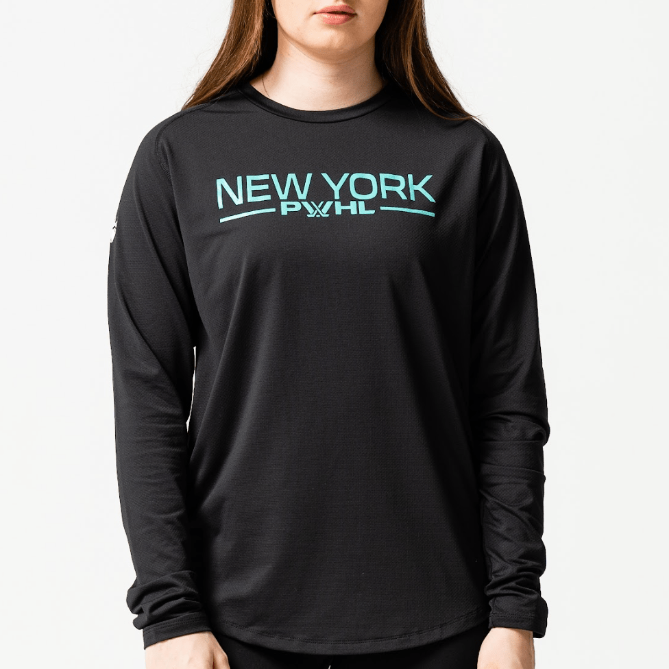 New York Legacy Performance Long Sleeve T-Shirt - Long Sleeve T-Shirt in Black