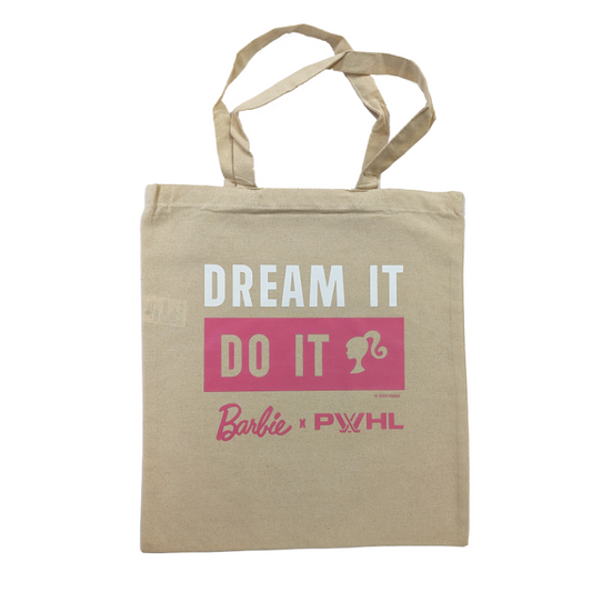 PWHL x Barbie Dream It, Do It Tote Bag