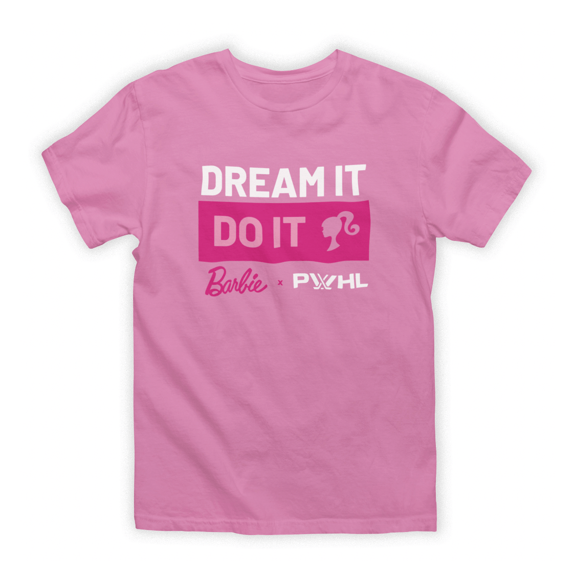 PWHL x Barbie Youth Dream It, Do It T-Shirt - T-Shirt in Pink