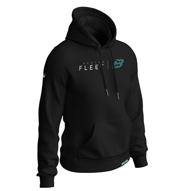 Boston Fleet Unisex Royalty Cloud Hoodie - Hoodie in Black