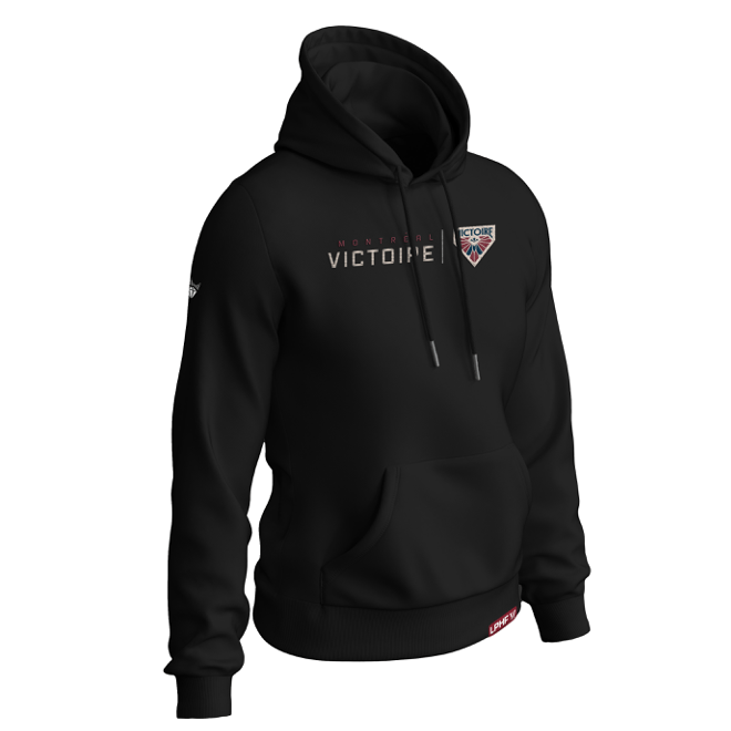 Montreal Victoire Unisex Royalty Cloud Hoodie - Hoodie in Black