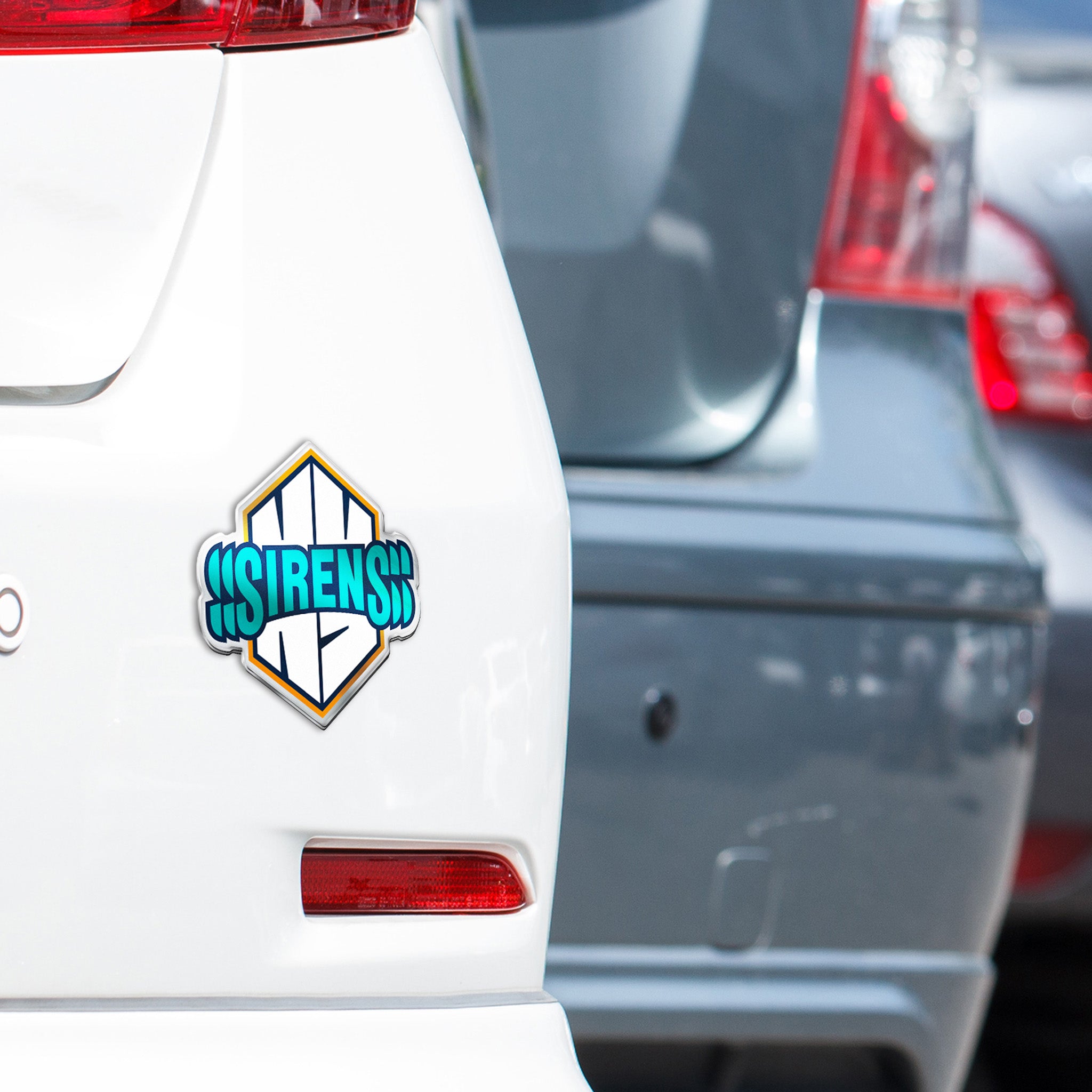 New York Sirens Auto Emblem - Auto Emblem in