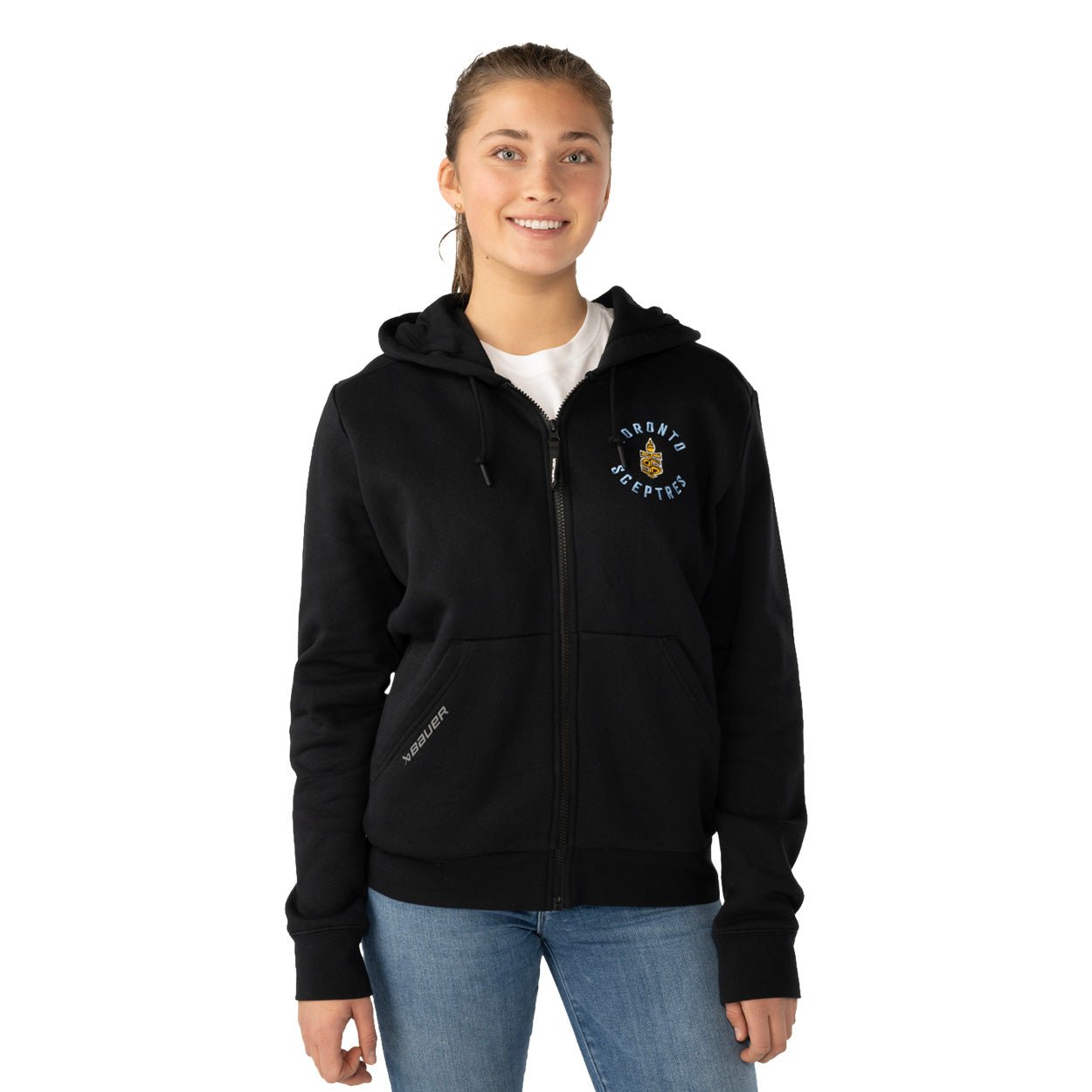 Toronto Sceptres Women's Bauer Full Zip Ultimate Hoodie - Hoodie in XS