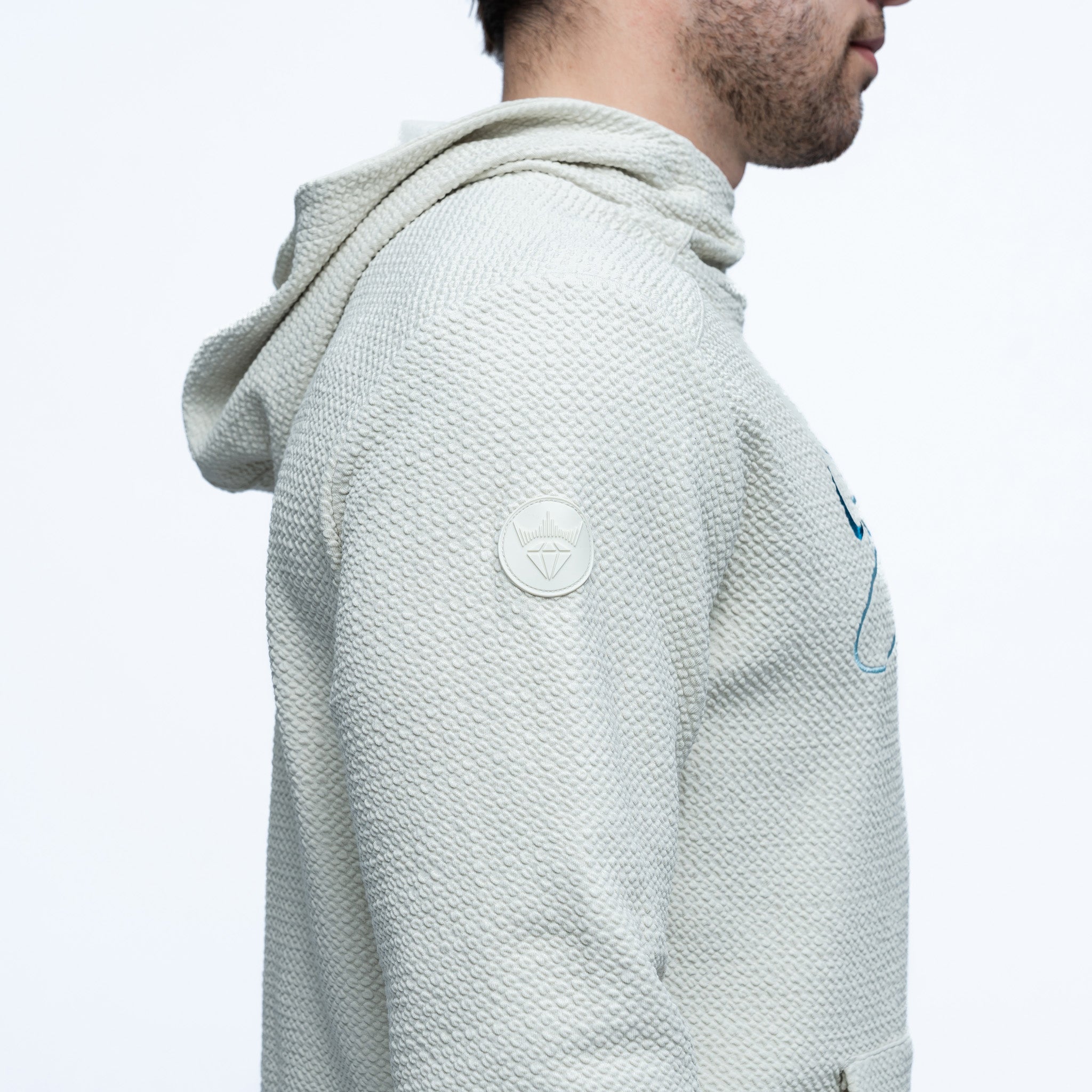 Adult Seattle Torrent Royalty Waffle Hoodie