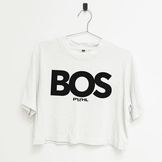 Boston Boxy Crop T-Shirt